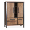 Bar-3-portes-2-tiroirs-Kinga-lamulux-old-teak-120cm-Maxfurn