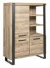Bar-3-portes-3-niches-Udine-decor-parquet-naturel-noir-mat-K632-BAR1-127cm-TRUC01-Evan