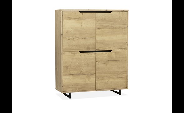 Bar-4-portes-Puerto-lamulux-122cm-Maxfurn