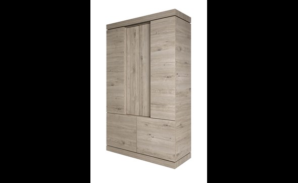Bar-BAR1-Etna-decor-chene-gris-clair-marbre-K542-125cm-Evan