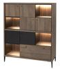 Bar-BAR1-Trevi-golden-oak-elegant-black-side-Evan