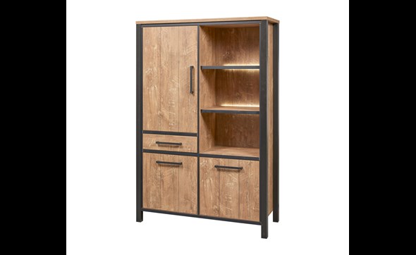 Bar-Lovina-decor-bois-teak-noir-mat-K661-BAR1-BAR6-158cm-Meubar