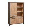 Bar-Lovina-decor-bois-teak-noir-mat-K661-BAR1-BAR6-158cm-TRUC-Meubar