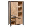 Bar-Lovina-decor-bois-teak-noir-mat-K661-BAR2-BAR7-107cm-TRUC-Meubar