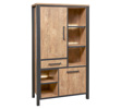 Bar-Lovina-decor-bois-teak-noir-mat-K661-BAR2-BAR7-107cm-TRUC-Meubar