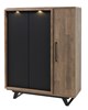 Bar-Trentino-131cm-BAR6-old-teak-matt-black-Meubar