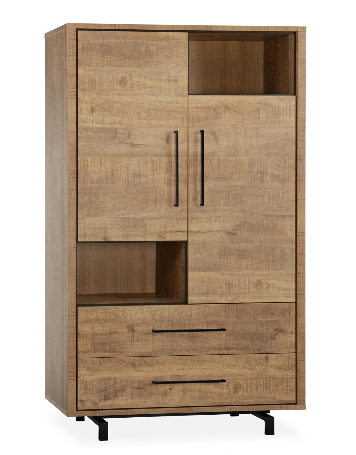 Bar-Westport-2-portes-2-tiroirs-2-niches-lamulux-mango-Maxfurn
