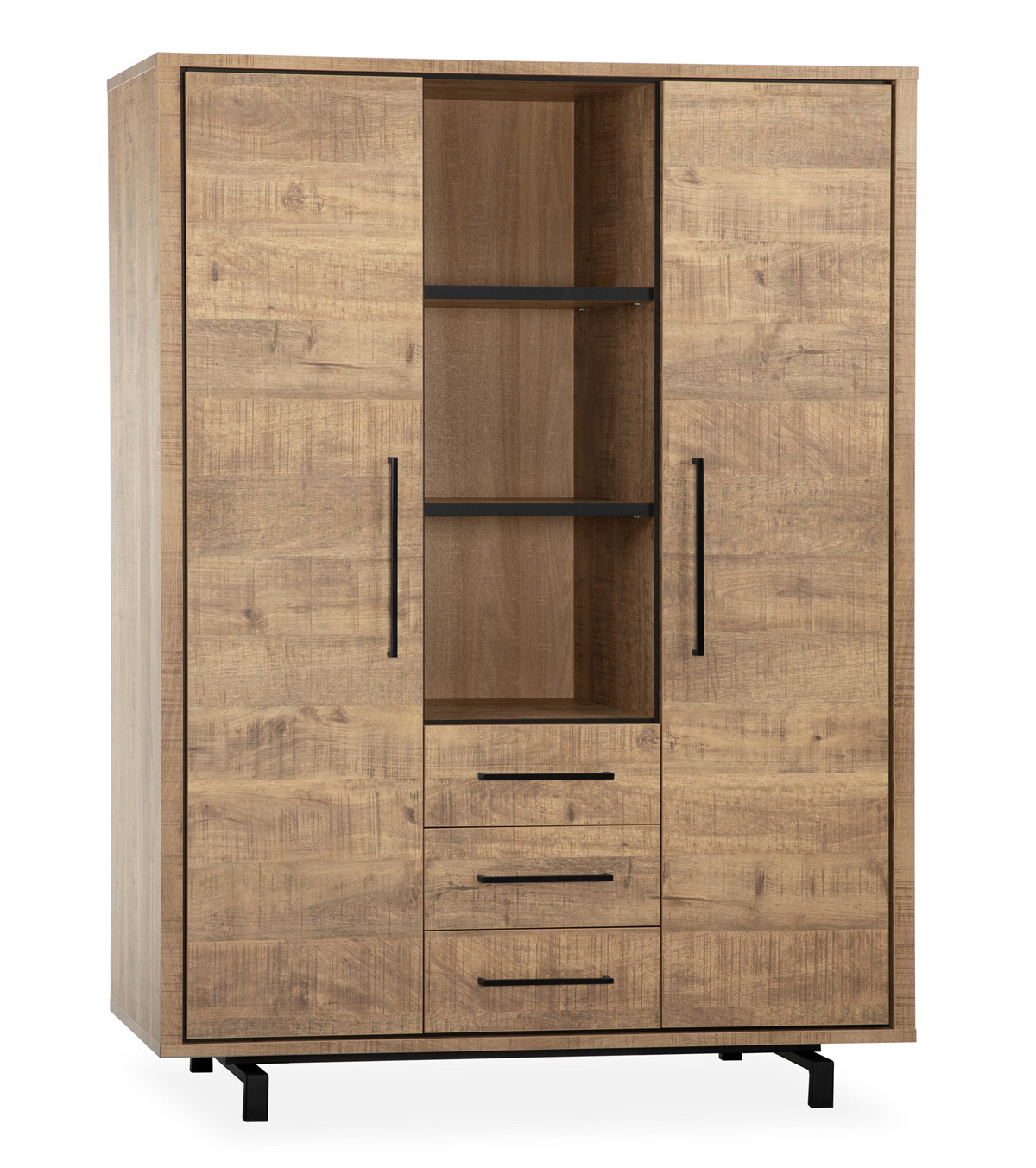 Bar-Westport-2-portes-3-tiroirs-3-niches-lamulux-mango-Maxfurn