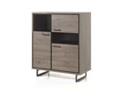 Bar-bas-3-portes-Esther-decor-bois-chene-dark-brun-100cm-Comodi-Living