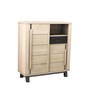 Bar-bibus-2-portes-1-niche-1-tiroir-metal-Garden-chene-massif-placage-brut-brosse-metal-noir-353-781