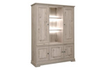 Bar-vaisselier-5-portes-Kent-decor-bois-chene-millenium-gris-clair-K540-WB9-164cm-side-Meubar