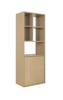 Bibliotheque-1 porte-Solena-1J3P320-Chene Rookwood-01-Gautier