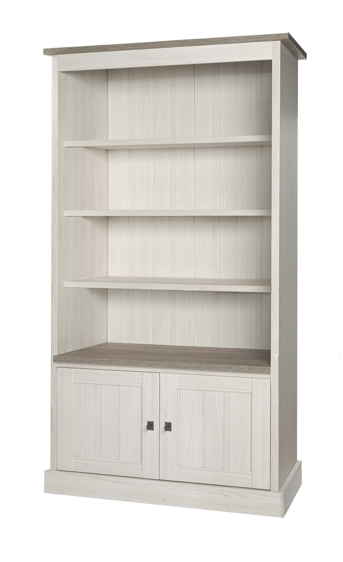 Bibliotheque-2-portes-York-decor-bois-meleze-K467-BAR2-122cm-Meubar