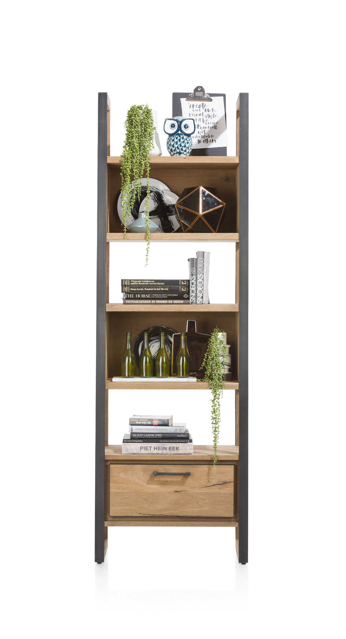 Bibliotheque-36340-Metalo-boekenkast-front-Henders-Hazel