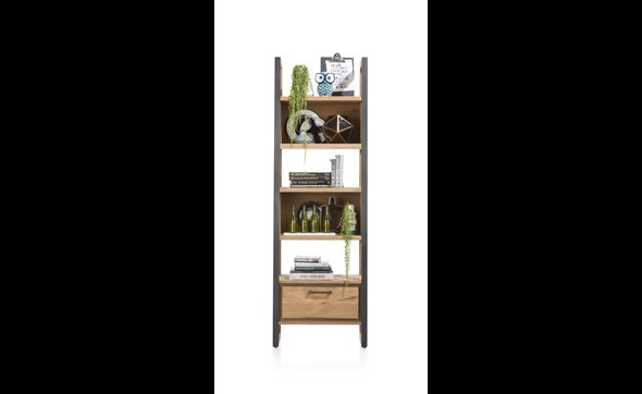 Bibliotheque-36340-Metalo-boekenkast-front-Henders-Hazel