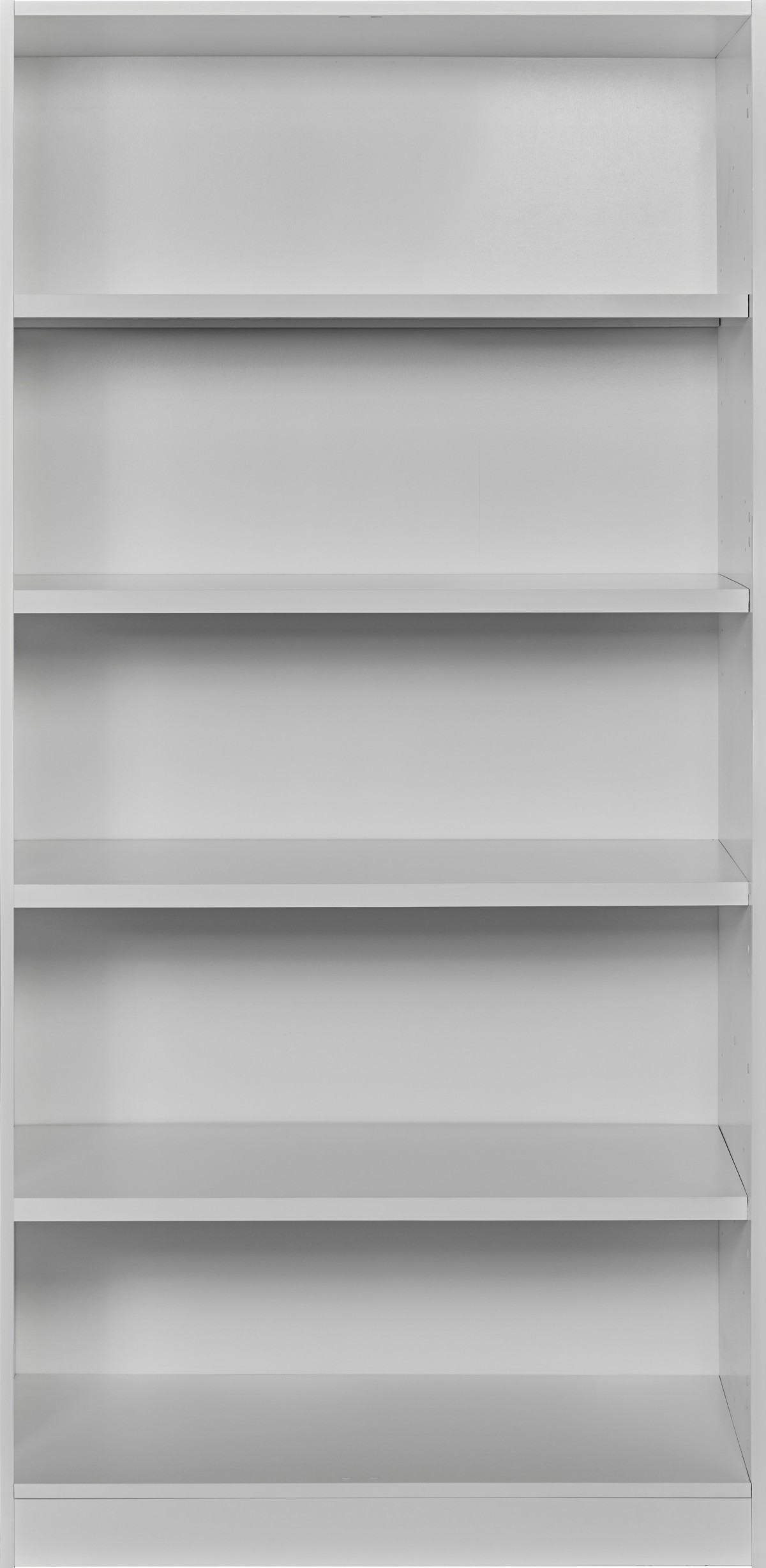 Bibliotheque-4 etageres-Systemix-type1000-blanc-Bauwens