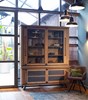 Bibliotheque-4-portes-coulissantes-Passerelle-A5280-A5281-decor-chene-vintage-metal-gris-eiffel-184cm-Artcopi