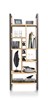 Bibliotheque-40960-Metalo-roomdivider-front-75cm-Henders-Hazel