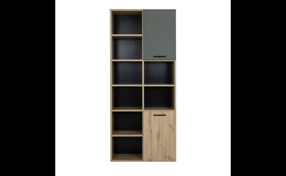 Bibliotheque-A-2portes-Craft-chene-artisan-01-Gautier
