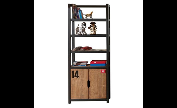 Bibliotheque-Alex-Chambre-bois-massif-MDF-80cm-Vipack