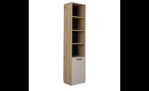 Bibliotheque-C-1porte--Craft-chene-artisan-01-Gautier