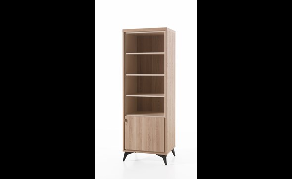 Bibliotheque-Emotion-melamine-decor-chene-cuneo-beige-62cm-Comodi-Living