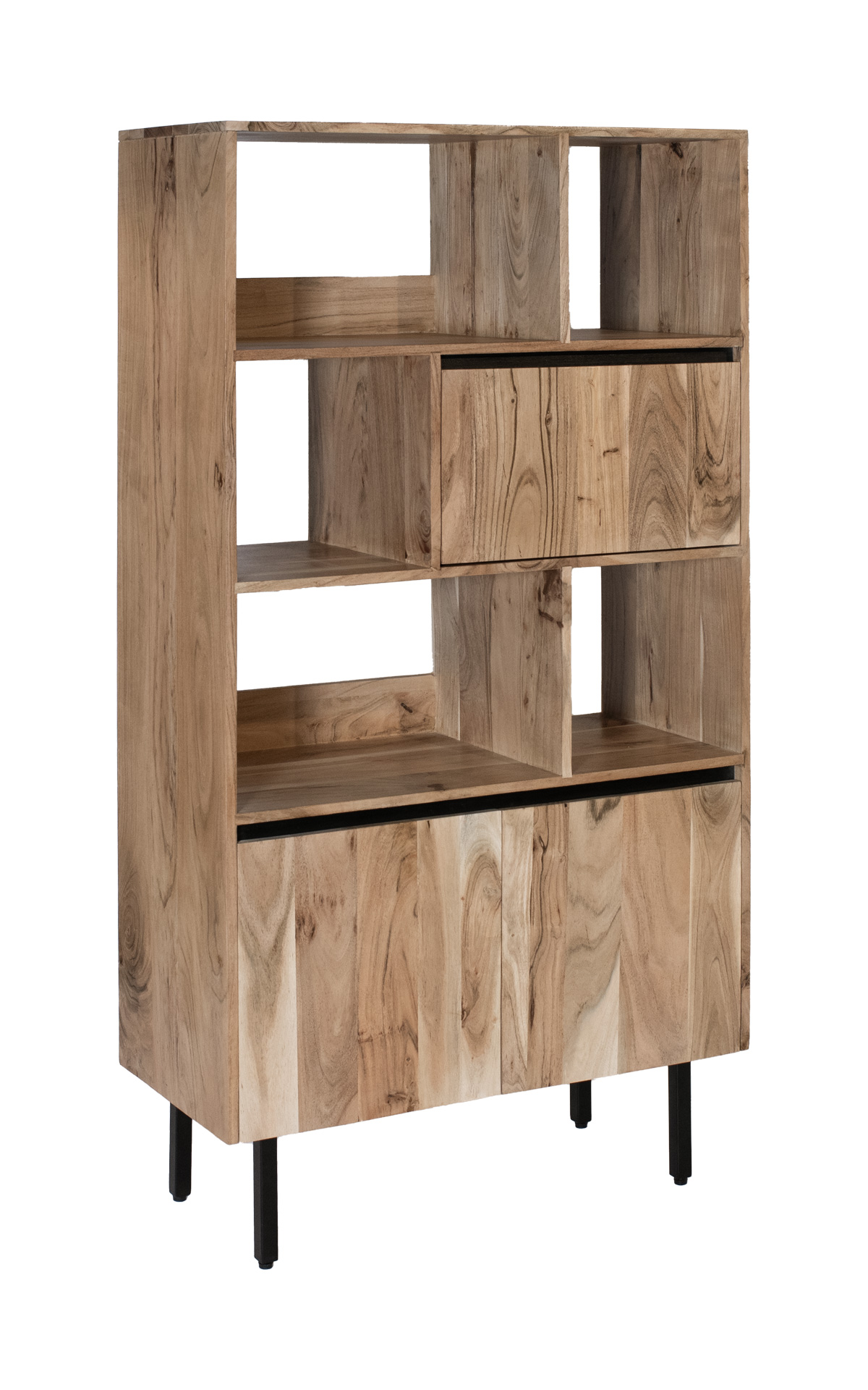 Bibliotheque-Lyra-bois-massif-acacia-01-Authentic-Orient