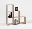 Bibliotheque-Mega-1-decor-chene-104cm-FMD