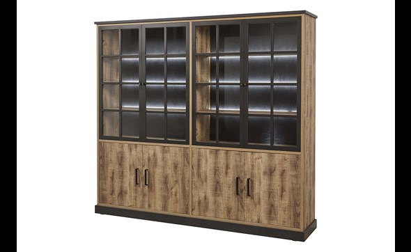 Bibliotheque-Owen-decor-bois-tropix-234cm-01-Bauwens-GBO