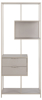 Bibliotheque-Seaford-109298-melamine-grey-rought-front-Actona