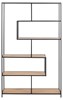 Bibliotheque-Seaford-81311-wild-oak-base-metal-powder-coated-ambi-Actona