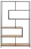 Bibliotheque-Seaford-81311-wild-oak-base-metal-powder-coated-ambi-Actona