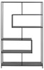 Bibliotheque-Seaford-87944-decor-ash-black-base-metal-powder-coated-rough-front-Actona