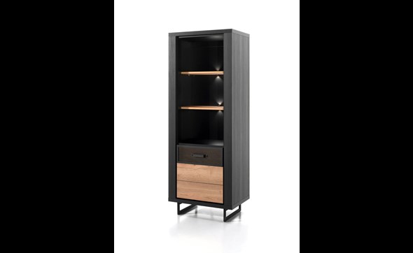Bibliotheque-Spider-decor-halifax-golden-brown-brun-71cm-Comodi-Living