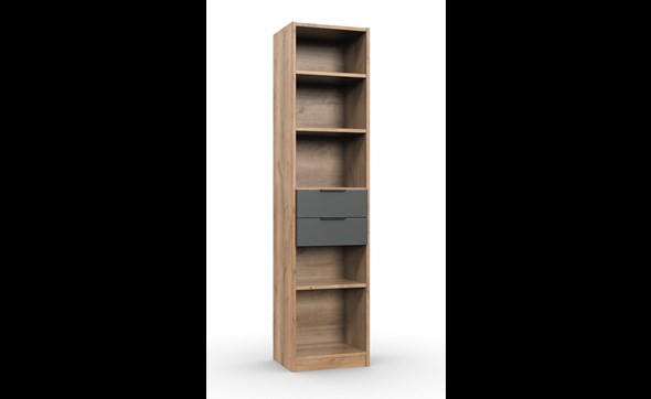Bibliotheque-Texel-J24-487-decor-chene-anthracite-Wimex