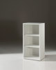 Bibliotheque-basse-Pronto-decor-bois-blanc-60cm-Neyt