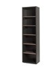 Bibliotheque-haute-Pronto-decor-bois-vintage-noir-60cm-Neyt