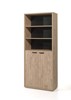 Bibliotheque-haute-bureau-Capo-golden-oak-C-90cm-Neyt