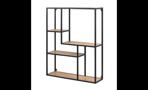 Bibliotheque-murale-Seaford-decor-wild-oak-pieds-noir-mat-74953-75cm-Actona