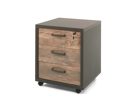 Bloc-a-tiroirs-Pronto-decor-bois-vintage-noir-51cm-Neyt