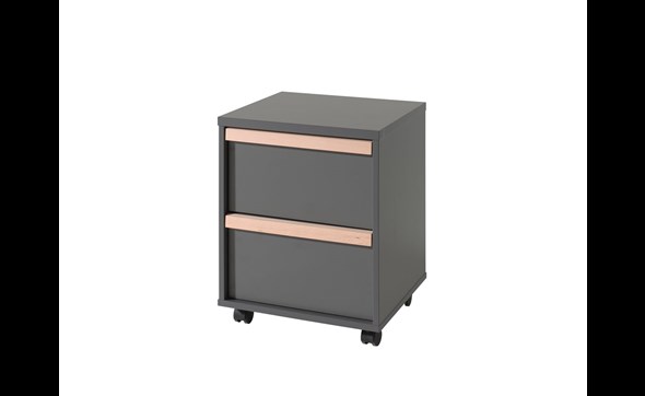 Bloc-a-tiroirs-rangement-London-melamine-anthracite-decor-chene-48cm-Vipack