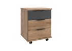 Bloc-tiroirs-Texel-J24-514-decor-chene-anthracite-Wimex