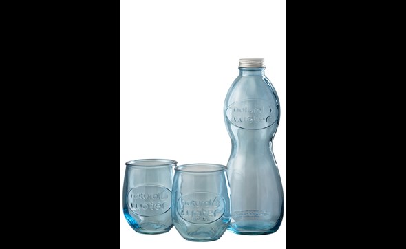 Boite-Bouteille-2-Verres-Natural-Water-4186-Verre-Bleu-Clair-01-Jolipa