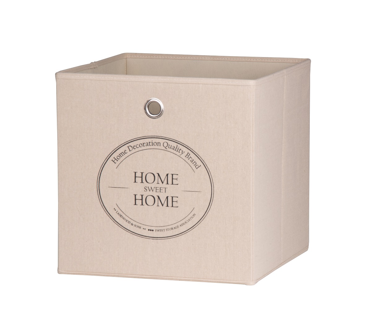 Boite-cube-rangement-Alfa-1-001948-beige-home-sweet-home-32cm-Finori