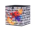 Boite-cube-rangement-Alfa-1-002104-graffiti-32cm-Finori