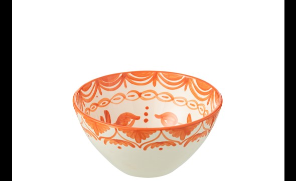 Bol-Granada-52082-poterie-orange-blanc-Jolipa-01