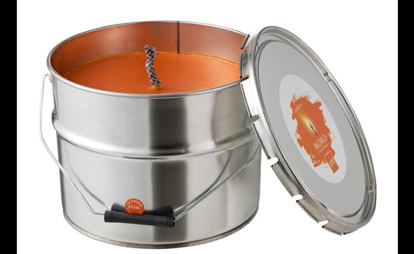 Bougie-21766-orange-H21,5cm-Jolipa-01