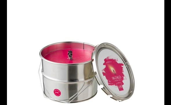 Bougie-21767-rose-H14cm-Jolipa-01