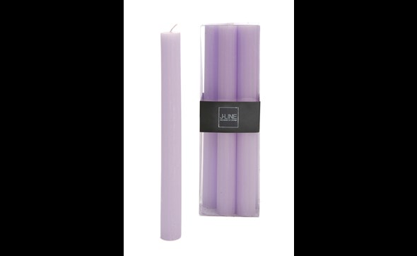 Bougies-6-pieces-93357-lavendel-Jolipa