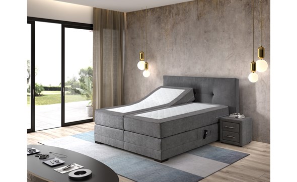 Boxspring-Bianca-Tissu-bloq-wood-180cm-electrique-tete-de-lit-n°40-Ambi1-Comodi-Sleep